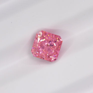 Aurora Pink 1.7ct Square Radiant Cut