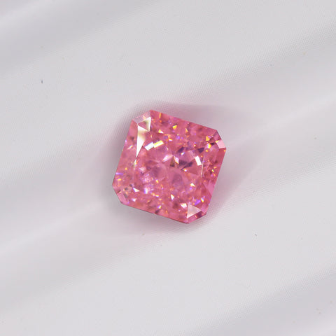 Aurora Pink 1.7ct Square Radiant Cut