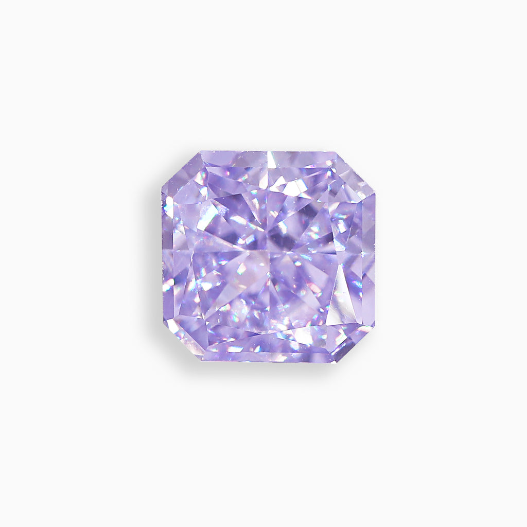 Lavender 2.5ct Square Radiant Cut