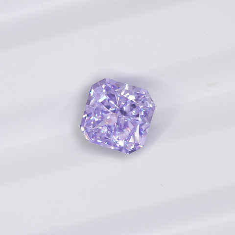 Lavender 2.5ct Square Radiant Cut