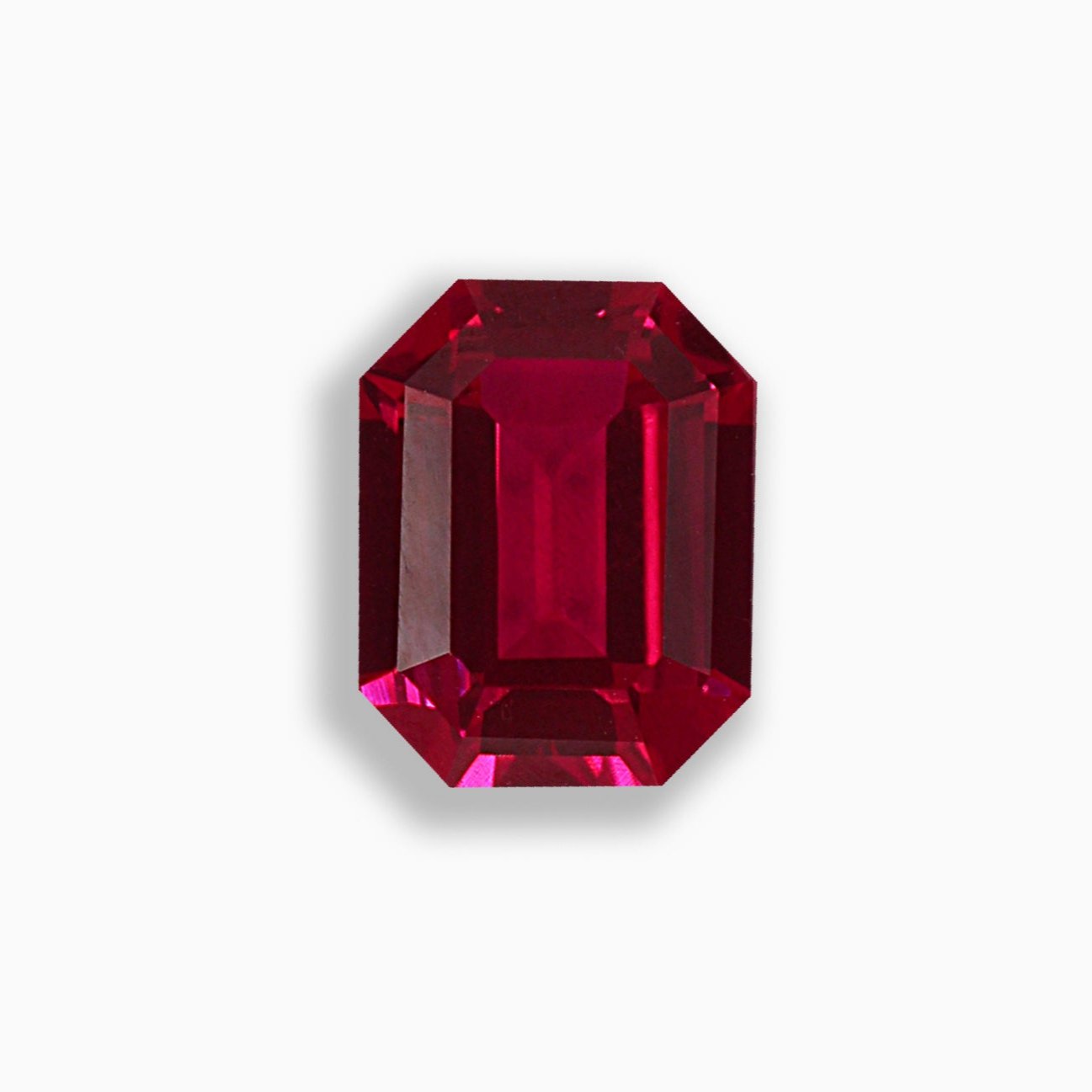 3.5ct Ruby Rectangular Cut