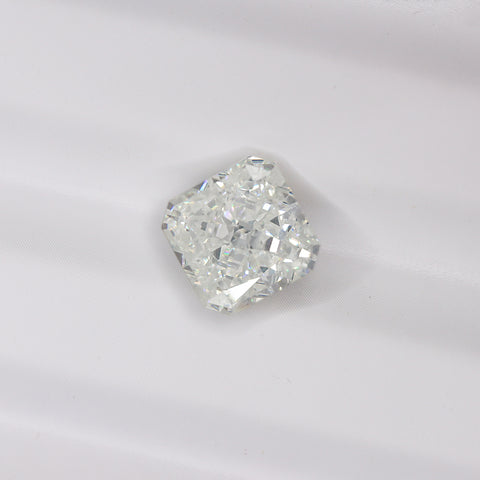 Warm White 2.5ct Square Radiant Cut