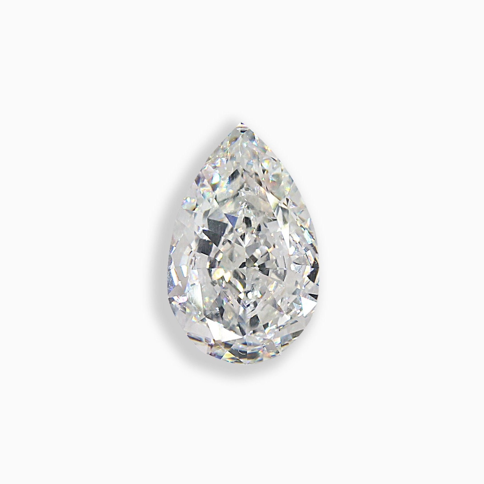 6ct White Pear Cut NOXA Diamond